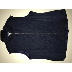 Old Navy women's Quilted Navy Vest XXL